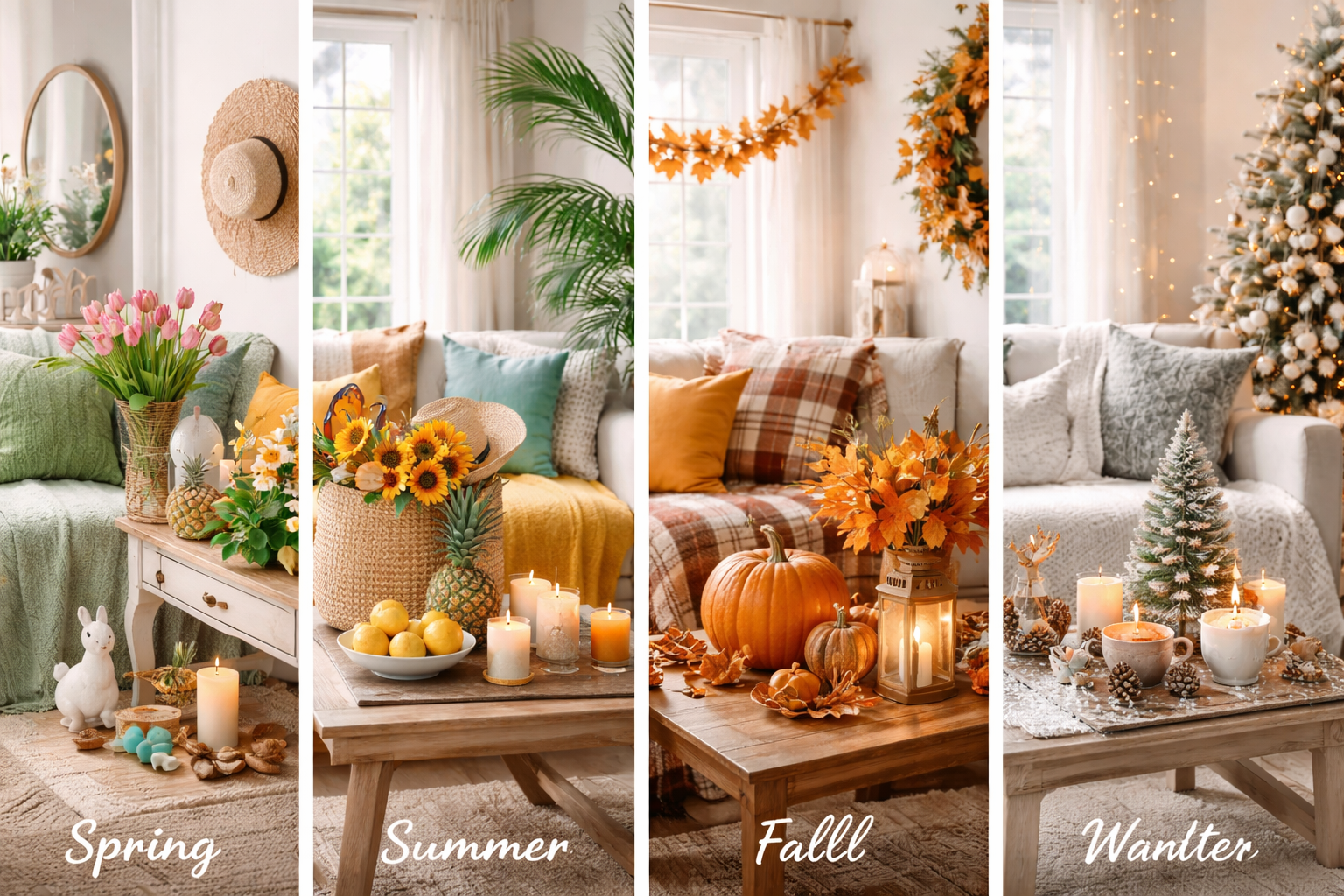 Warm modern home interior with decor and kitchen vibe